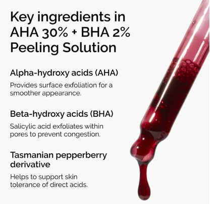 AHA 30% + BHA 2% Peeling Solution