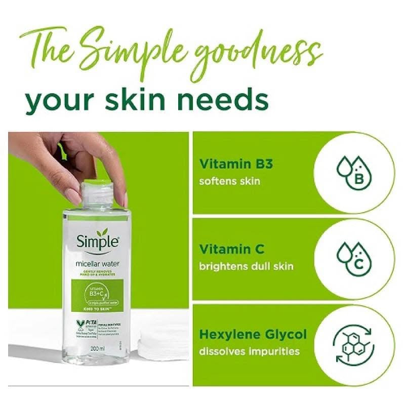 Simple Micellar Water 200 ml 